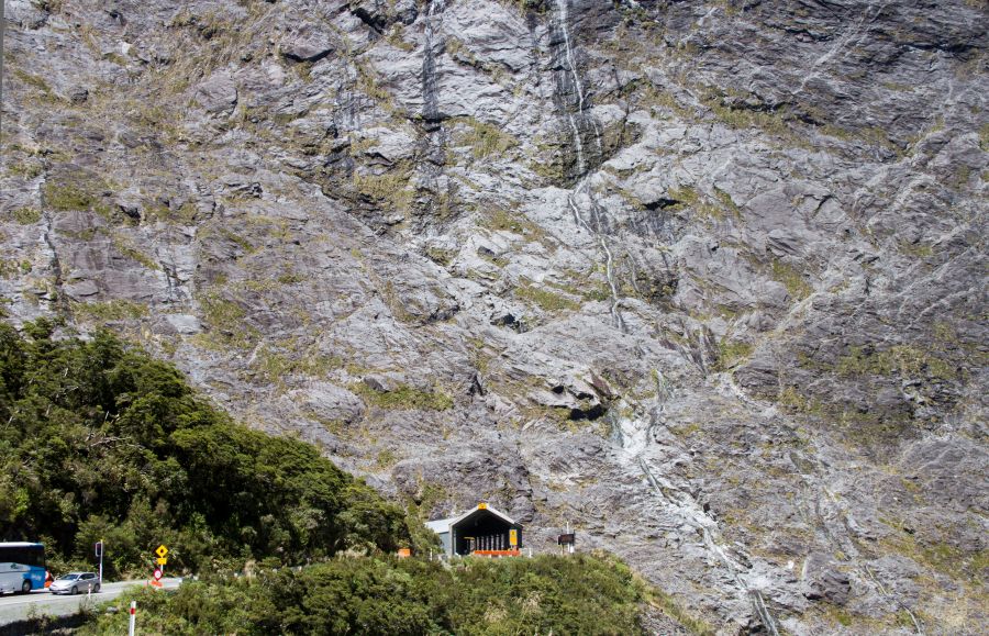 Drive the scenic Milford Road through Fiordland