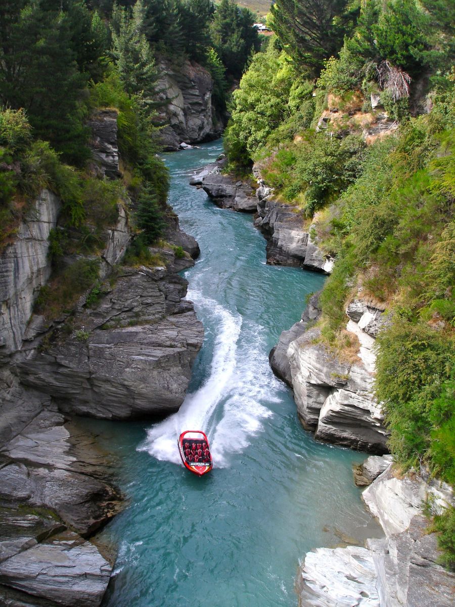 Jet-boat the Shotover Canyon rapids